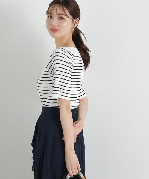 「DRESSTERIOR」 長袖ニット 36 オフホワイト レディース DRESSTERIOR 「DRESSTERIOR」 長袖ニット 36 オフホワイト