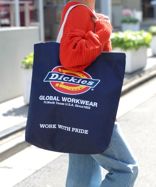 dankes様依頼用WORK TROUSERS Dickies とトートバックL Dickies トートバッグ 「Dickies」ディッキーズ LOGO PRINT TOTE