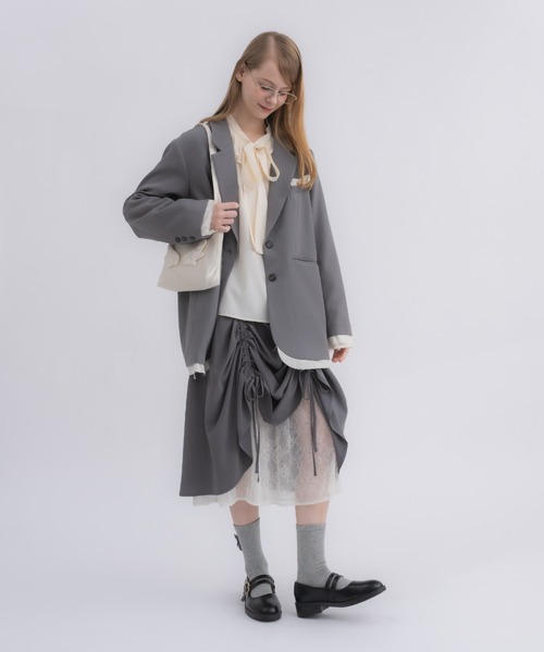 lace layered skirt レース重ねスカート lace layered skirt レース重ねスカート