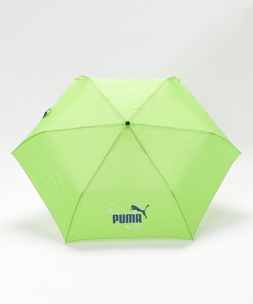 PUMA（プーマ） 折りたたみ傘 無地カラーステッチミニ折傘 キッズ 子供