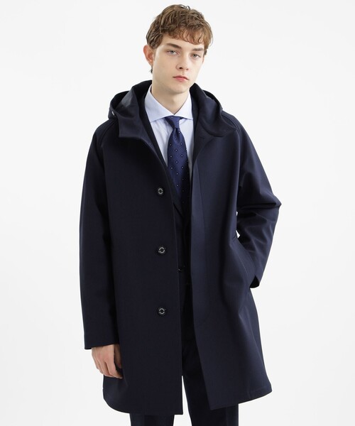 マッキントッシュフィロソフィー　ステンカラーコート　38 MACKINTOSH PHILOSOPHY（マッキントッシュフィロソフィー） ステン