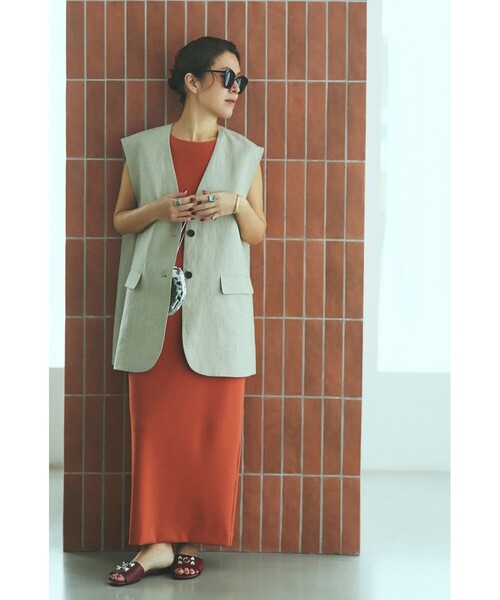 RONEL ワンピース 「大草直子さんコラボ」AMARC(アマーク)アメスリ