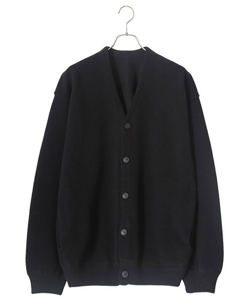 【18％OFF】 crepuscule 「crepuscule」 カーディガン 2 ブラック メンズ トップス