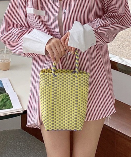 Hi　カゴバッグ 楽天市場】toca ATA GARA BAG（S） カゴバッグ トート かご