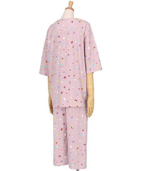 tsumori chisato 　 ツモリチサト レディース　半袖7分丈パジャマ tsumori chisato SLEEP パジャマ ルームウェア 綿100%(本体) パジャマ