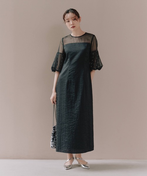 kaene ミックスレース　ドレス　結婚式　オケージョン kaene（カエン）の「ミックスレースドレス（ドレス）」 - WEAR