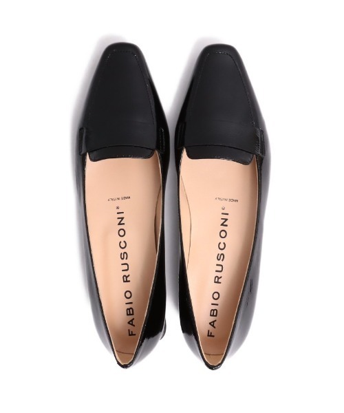 FABIO RUSCONI ブラックパンプス 39 美品 FABIO RUSCONI 「Fabio Rusconi」 パンプス 39 ブラック