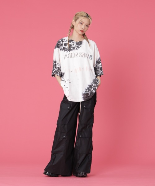 DankeSchon／ダンケシェーン／TIEDYE S／S TEE VEHEMENT セール】DankeSchon/ダンケシェーン/TIEDYE S/S TEE VEHEMENT（T