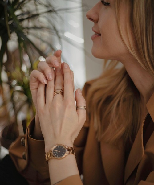 「Daniel Wellington」 リング 13.5 ゴールド レディース_画像4