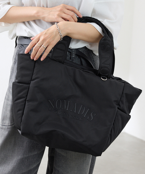 【新品未使用NOMADIS/ノマディス】トートバッグ Lサイズ　オシャレ在庫1点 新品未使用NOMADIS/ノマディス】トートバッグ Lサイズ オシャレ