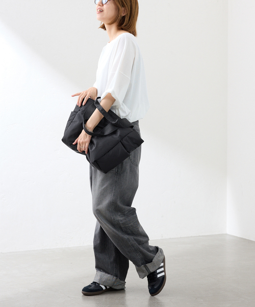 NOMADIS SAC2 PADDED トートバッグ ダークグレー FREE NOMADIS トートバッグ 「NOMADIS/ノマディス」SAC2 PADDED W