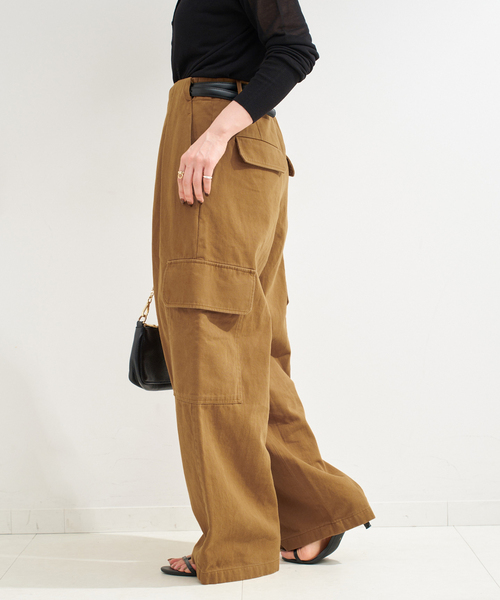 B.C STOCK（ベーセーストック） カーゴパンツ ウォッシャブル / ソフ