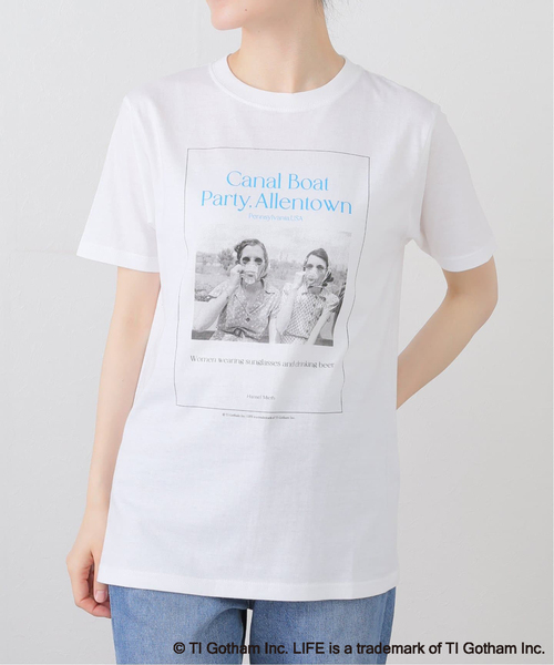 tシャツ 「洗える」GOOD ROCK SPEED/グッドロックスピード LIFE フォト Tシャツ Canal レディース