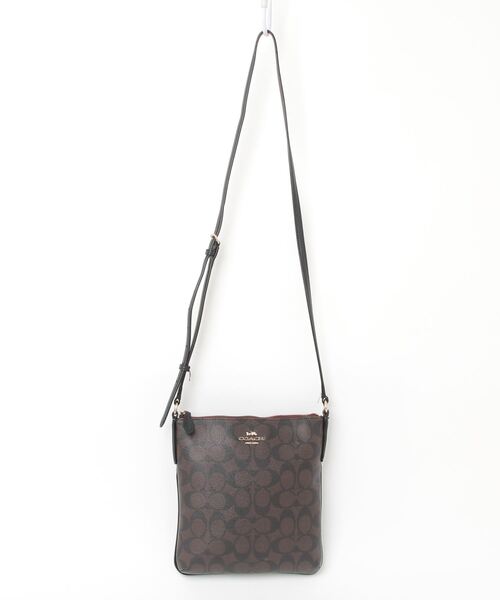 COACH ブラックブラウン ショルダーバッグ COACH 「COACH」 ショルダーバッグ - ブラウン レディース
