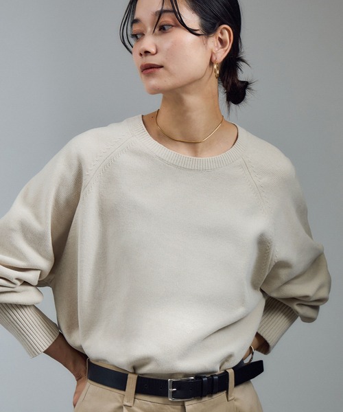 SALON adam et rope'（サロン アダム エ ロペ） トレーナー スウェット