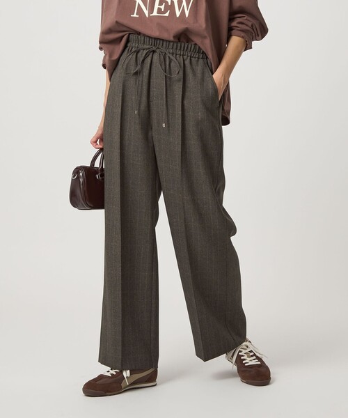 【結論シリーズ】ニーハイフレアパンツ⭐︎グリーンレーベルリラクシング green label relaxing（グリーンレーベルリラクシング） パンツ 「結論