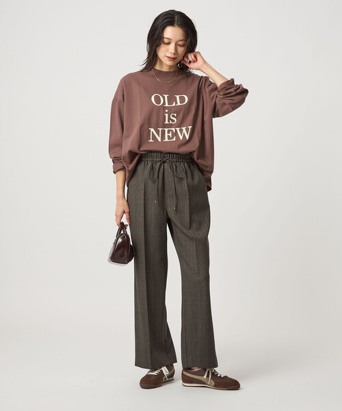 チェックパンツ レディース（色：ブラウン系）のおすすめ人気
