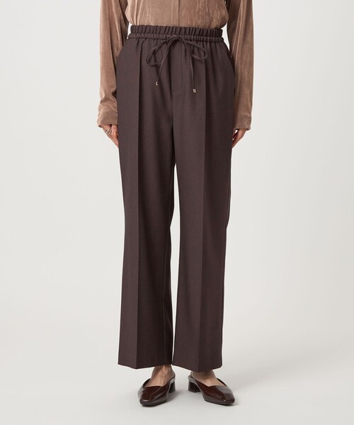 LEGRANDBLEU ブラウンフレアパンツLGBifsixwasnine green label relaxing（グリーンレーベルリラクシング） パンツ