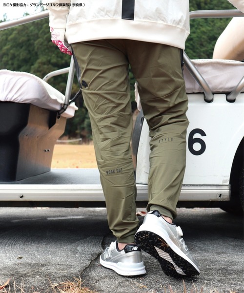 「LUXE/R GOLF」 チノパンツ LARGE ブラック メンズ_画像2
