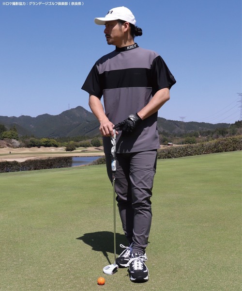 「LUXE/R GOLF」 チノパンツ LARGE ブラック メンズ_画像8