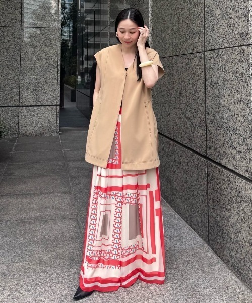 ADORE（アドーア） ジャケット ノーカラージャケット ドライタッチ