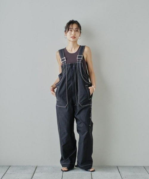 TODAYFUL アイボリー オールインワン TODAYFUL（トゥデイフル）の「サイドギャザーコンビネゾン
