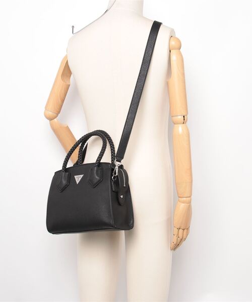 GUESS ハンドバッグ ショルダーバッグ ZALINA Mini Top Zip Shoulder Bag ハンドバッグ | GUESS(ゲス) JAPAN