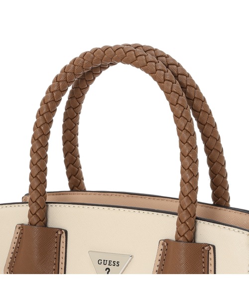 【ストーン(SML)】GUESS サッチェル ショルダーバッグ (W)DORVAL Satchel GUESS｜GUESS サッチェル ショルダーバッグ (W)DORVAL Satchel