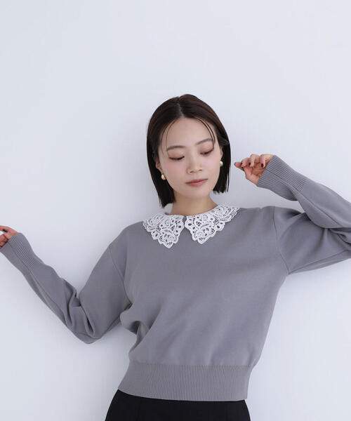 NATURAL BEAUTY BASIC（ナチュラルビューティーベーシック） ニット