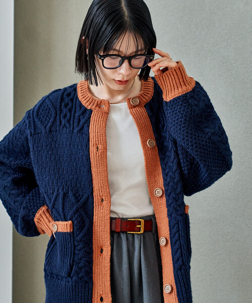 FREAK'S STORE（フリークスストア） カーディガン パッチワーク