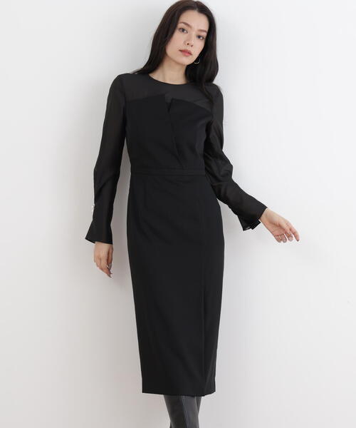 PINKY&DIANNE（ピンキー アンド ダイアン） ワンピース パールスリーブ