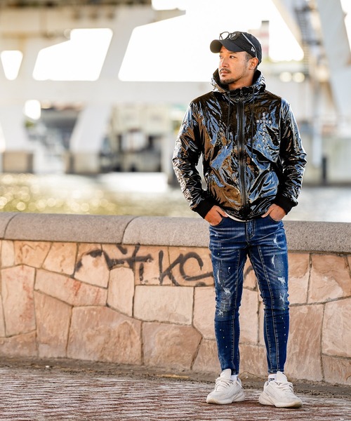 adamsJUGGLER（アダムスジャグラー） パーカー RTEG Z.TレザーO.E