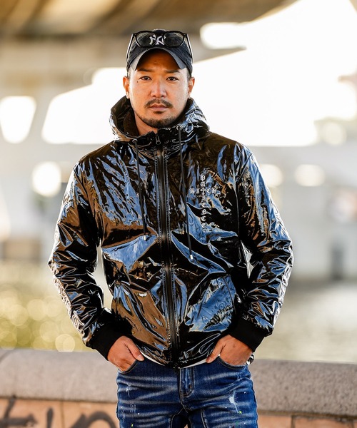 adamsJUGGLER（アダムスジャグラー） パーカー RTEG Z.TレザーO.E