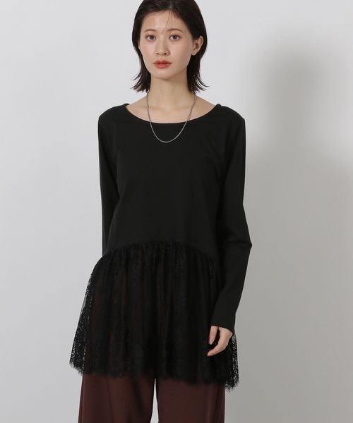 LAKOLE（ラコレ） tシャツ アソート裾レイヤード長袖 / 598755