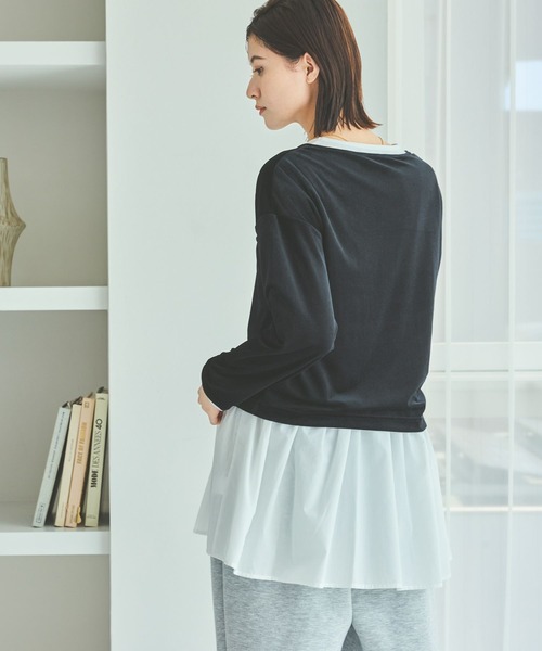LAKOLE（ラコレ） tシャツ アソート裾レイヤード長袖 / 598755