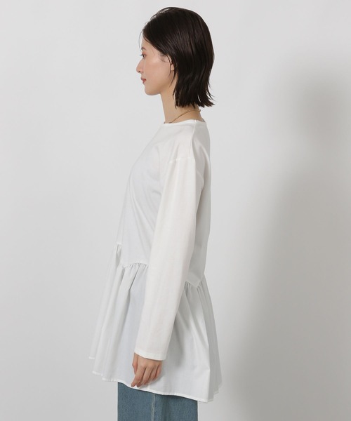 LAKOLE（ラコレ） tシャツ アソート裾レイヤード長袖 / 598755