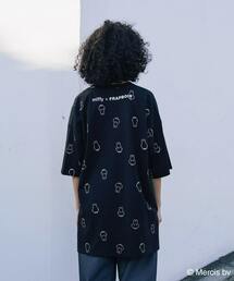 「FRAPBOIS」 半袖Tシャツ「Miffyコラボ」 1 ブラック レディースの画像4