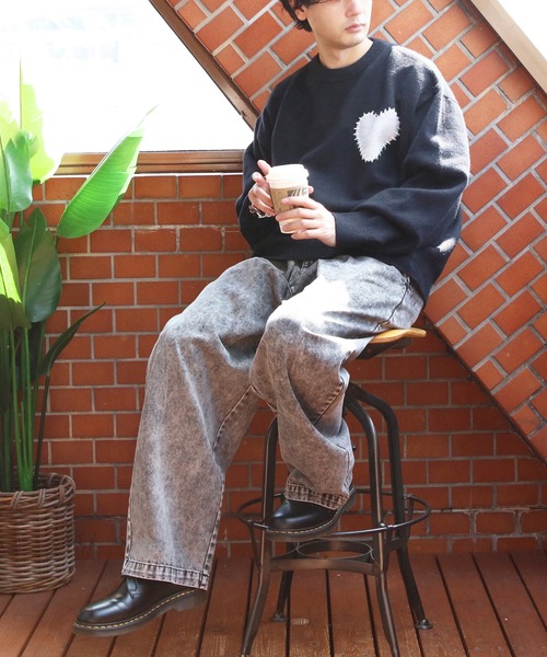 8 セーター ニット ハンドステッチニットセーター メンズ レディース