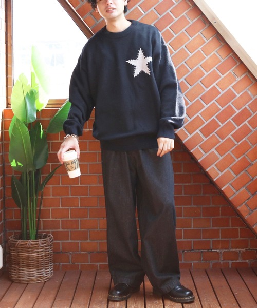 8 セーター ニット ハンドステッチニットセーター メンズ レディース