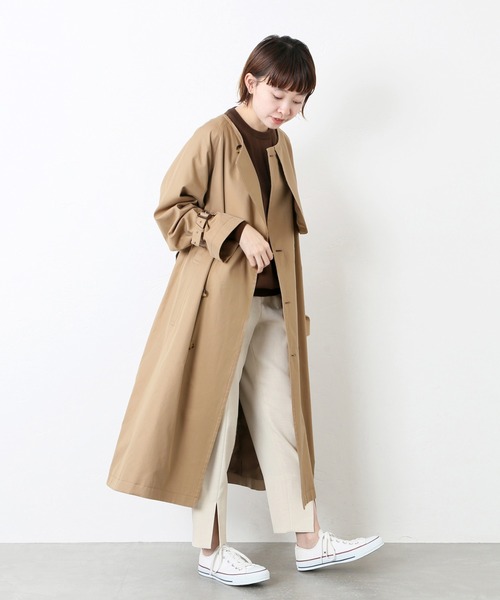 新品未使用品！！JOURNAL STANDARD ベージュトレンチコート JOURNAL STANDARD（ジャーナルスタンダード） トレンチコート FREE