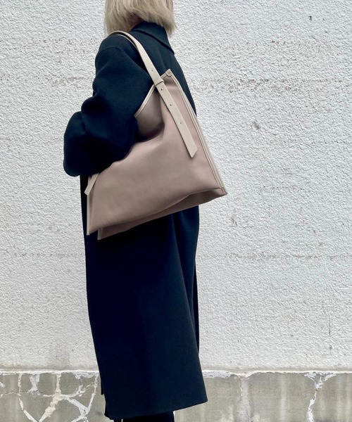 「Scrap Book」 トートバッグ FREE グレー レディース_画像9