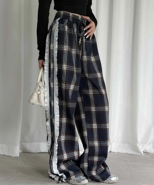 DIAVEL スウェットパンツ ジャージ 「新色追加」Y2Kトレンド裏起毛