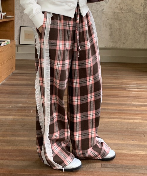 DIAVEL スウェットパンツ ジャージ 「新色追加」Y2Kトレンド裏起毛