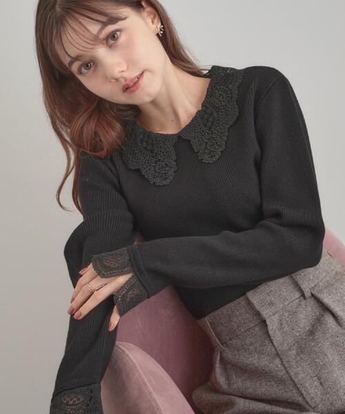 Couture Brooch（クチュール ブローチ） ニット セーター 「着映え