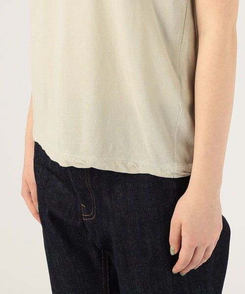 「ATON」 半袖Tシャツ 1 ライトピンク レディース_画像9