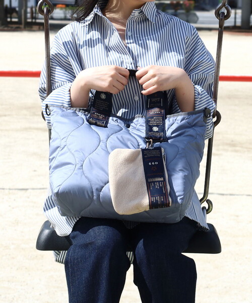 COOCO（クーコ） トートバッグ オリジナル柄テープキルティング