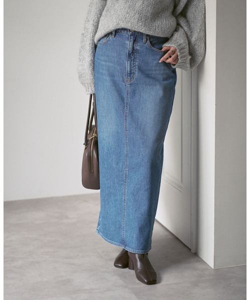 NEEDBY heritage（ニードバイヘリテージ） デニムスカート 「NOBLE別注