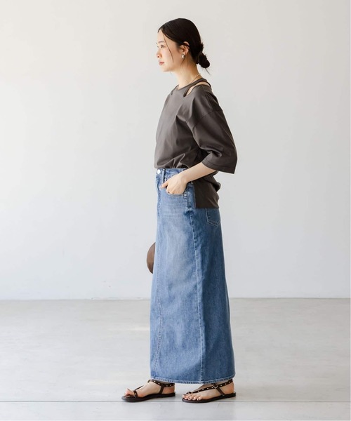 NEEDBY heritage（ニードバイヘリテージ） デニムスカート 「NOBLE別注