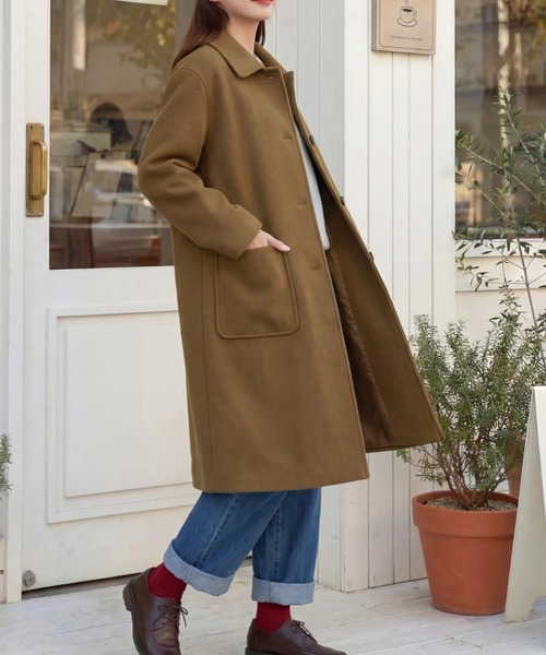 cammie コート アウター コクーンコート レディース : ZOZOTOWN Yahoo