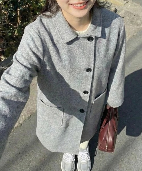 cammie コート アウター コクーンコート レディース : ZOZOTOWN Yahoo